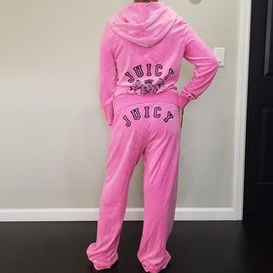 Juicy couture tracksuit with juicy on the bum online